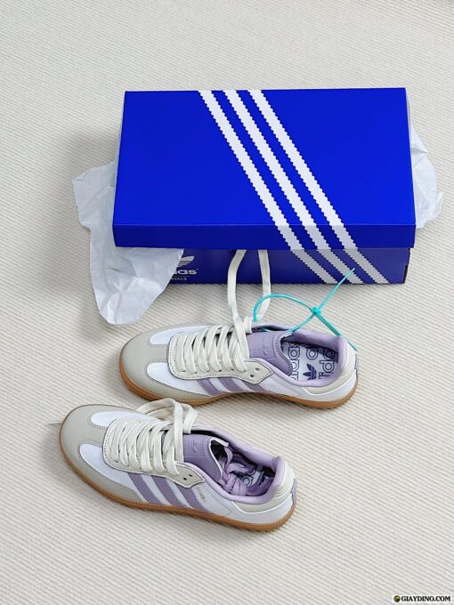 Giày Adidas Samba Purple Cream