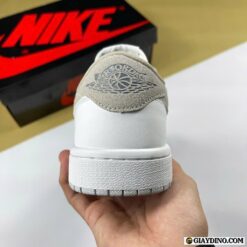 Giày Nike Air Jordan 1 Low Neutral Grey Trắng Xám