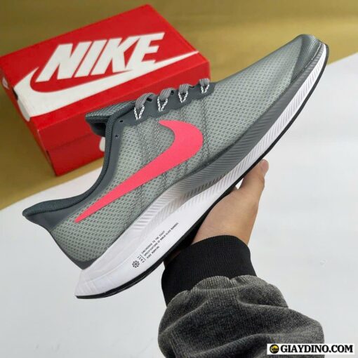 Giày Nike Air Zoom 35 Xám Swoosh Hồng