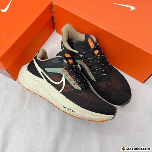 Giày Nike Air Zoom Pegasus 39 Đen Trắng Cam