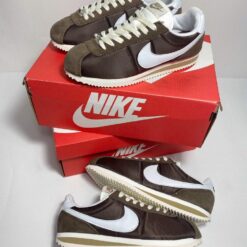 Giày Nike Cortez Textile Baroque Brown