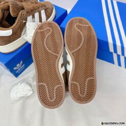 Giày Adidas Brown White