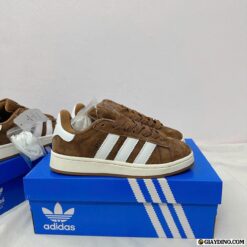 Giày Adidas Campus 00s Trắng Nâu