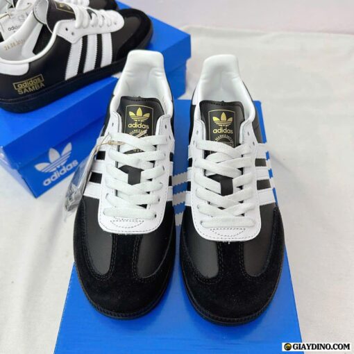 Giày Adidas Samba Đen Trắng White Black