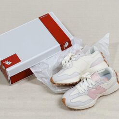 Giày New Balance 327 Moonbeam Hồng Trắng