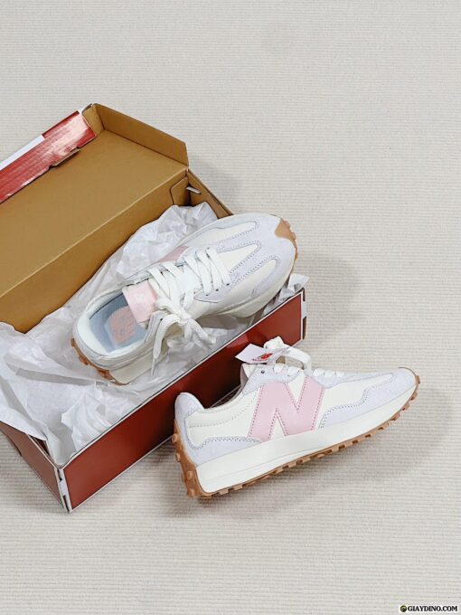 Giày New Balance NB 327 Chữ Hồng