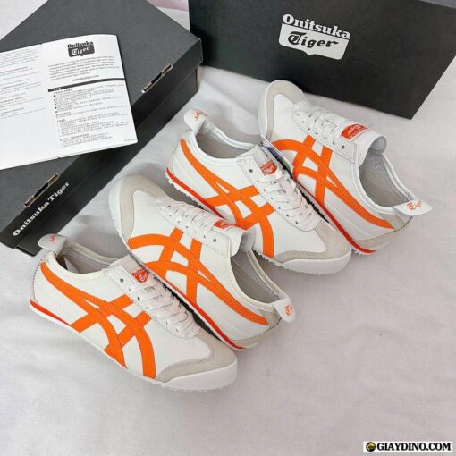 Giày Onitsuka Tiger Mexico 66 Cream White Orange