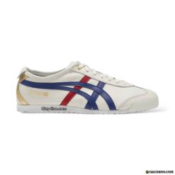 Giày Onitsuka Tiger Mexico 66 White Dark Blue D507L-0152