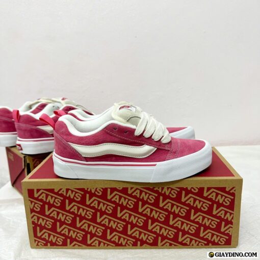 Giày Vans Knu Skool Pink Hồng