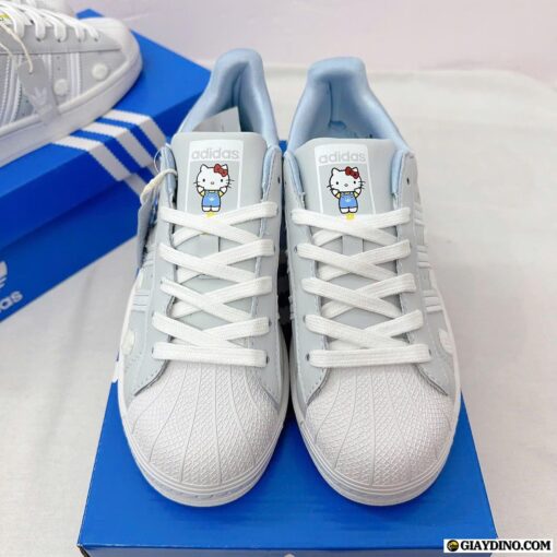 Giày Adidas Originals Superstar J Embroidered Clouds