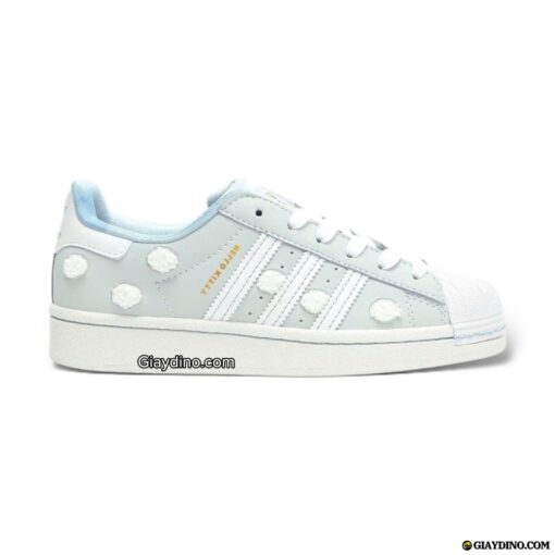 Giày Adidas Superstar Hello Kitty Halo Blue Cloulds IF7021