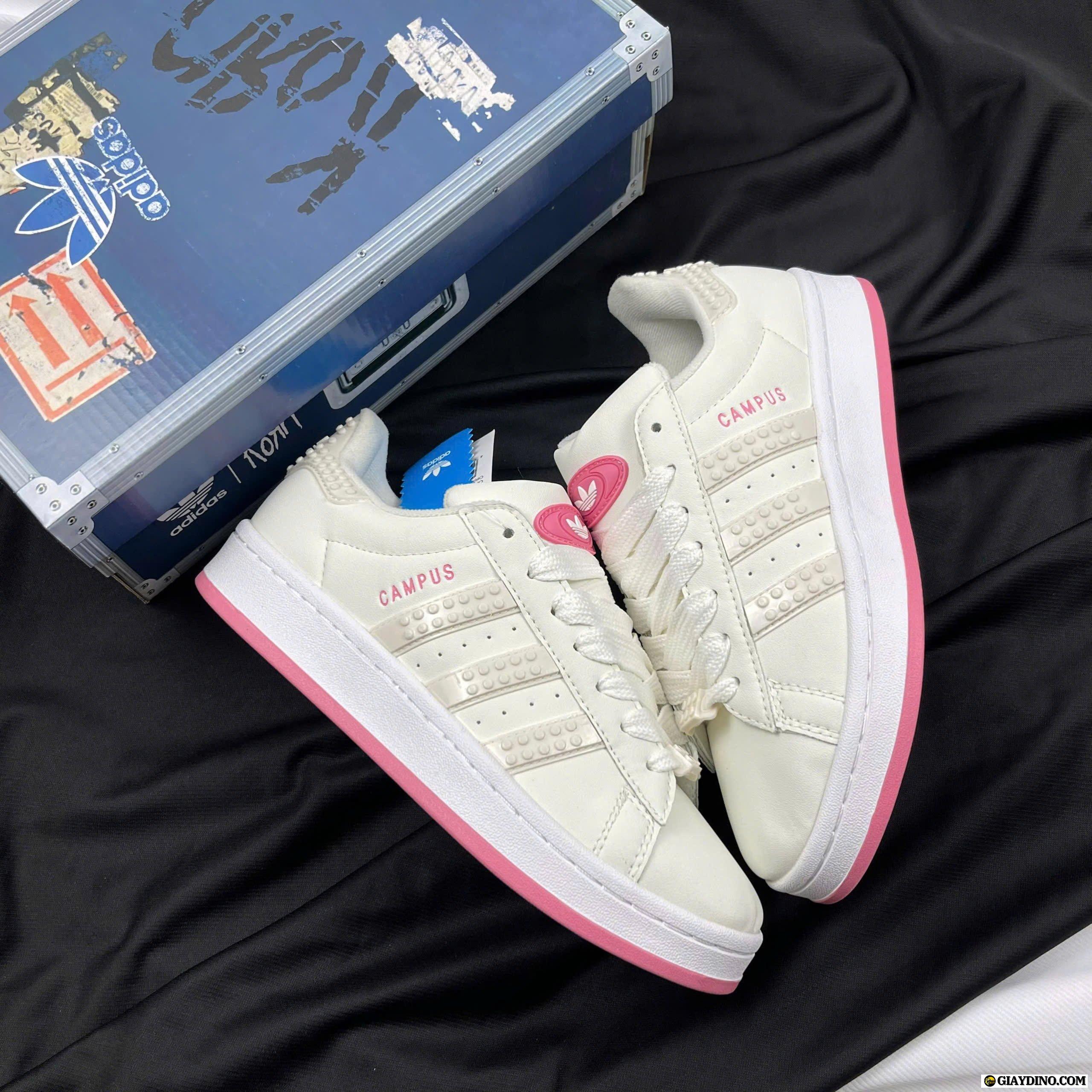 Giày Adidas Campus 00s Lego White Pink