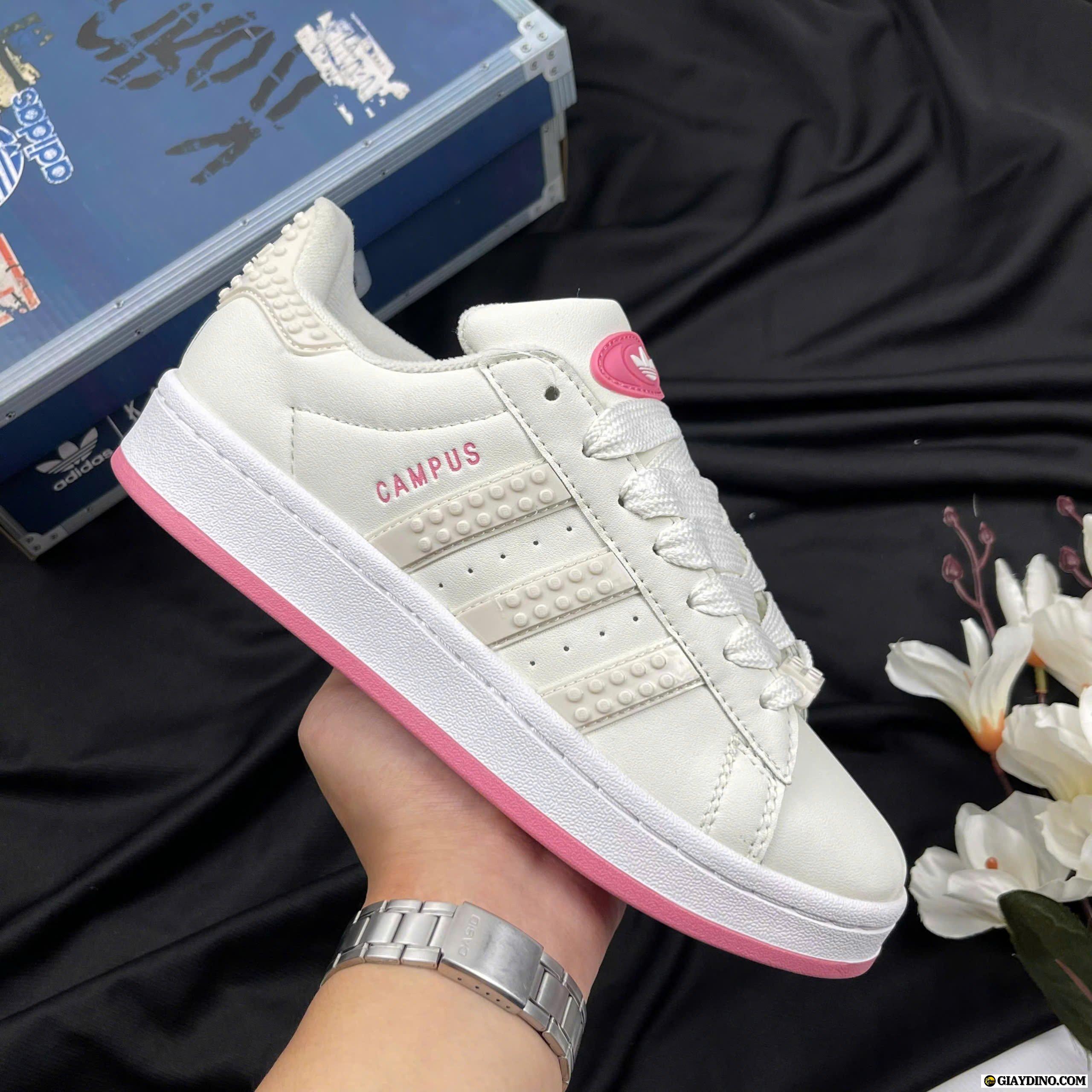 Giày Adidas Campus Lego Pink White