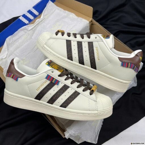 Giày Adidas Originals Superstar Cream Brown