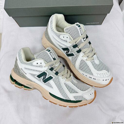 Giày New Balance 1906R Trắng Bạc Xanh Lá