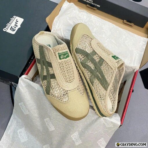 Giày Onitsuka Tiger Mexico 66 Sabot Light Brown