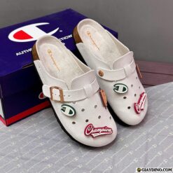 Dép Champion Sandal Birken White Trắng