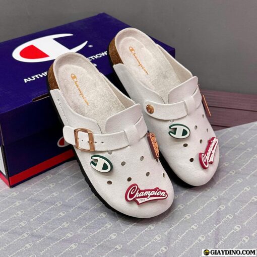 Dép Champion Sandal Birken White Trắng