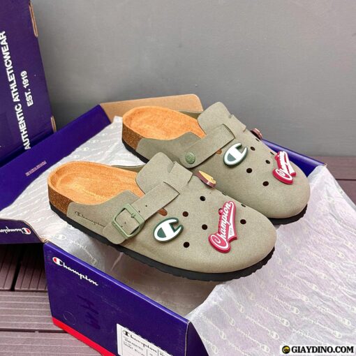 Dép Champion Sandal Birken Xanh Rêu