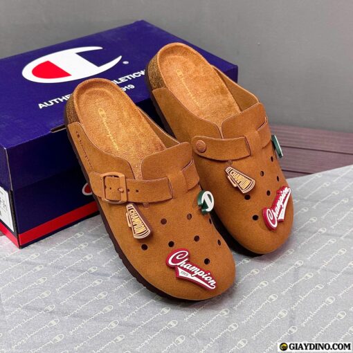 Dép Sục Champion Birken Brown