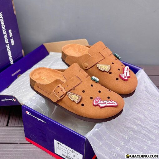 Dép Sục Champion Birken Nâu