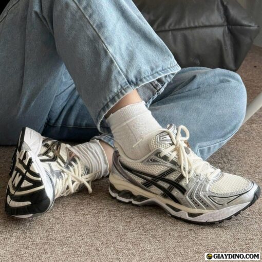 Giày Asics Gel Kayano 14 Cream Black