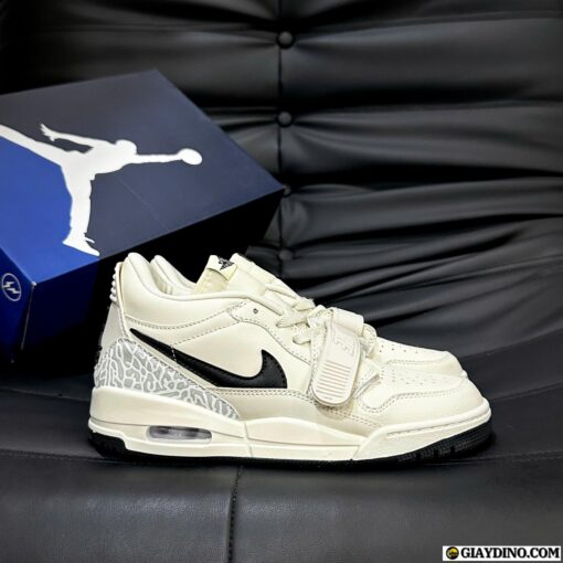 Giày Nike Air Jordan Legacy 312 Coconut Black Kem Đen