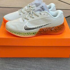 Giày Nike Court Air Zoom Vapor 11 Trắng Cam Electric