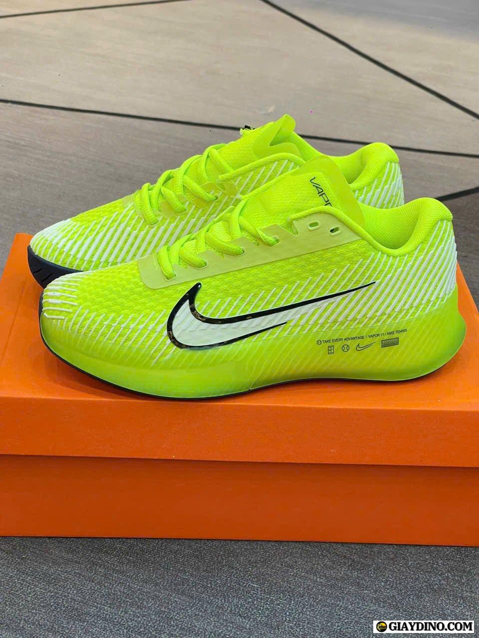 Giày Nike Court Air Zoom Vapor 11 Volt Xanh Neon Giày Nike Court Air Zoom Vapor 11 Volt Xanh Neon