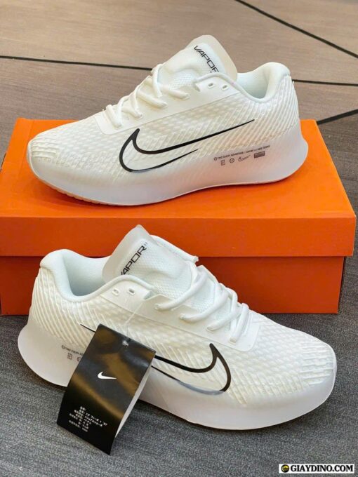 Giày Nike Court Air Zoom Vapor 11 White Black