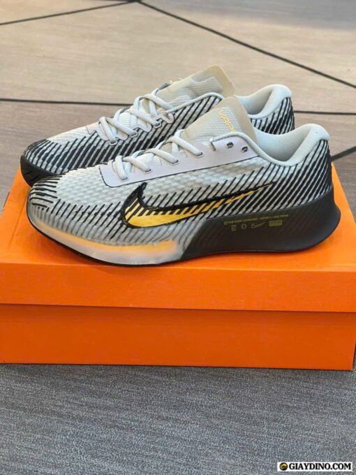 Giày Nike Court Air Zoom Vapor 11 Xám Đen Wolf Grey