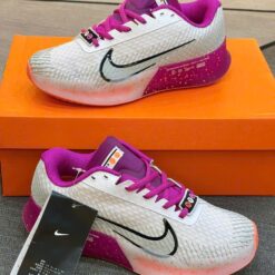 Giày Nike Court Vapor 11 HC Premium Barely Grape
