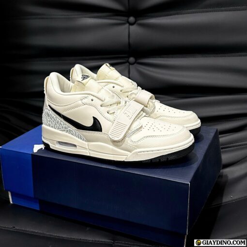 Giày Nike Jordan Legacy 312 Coconut Black Kem Đen