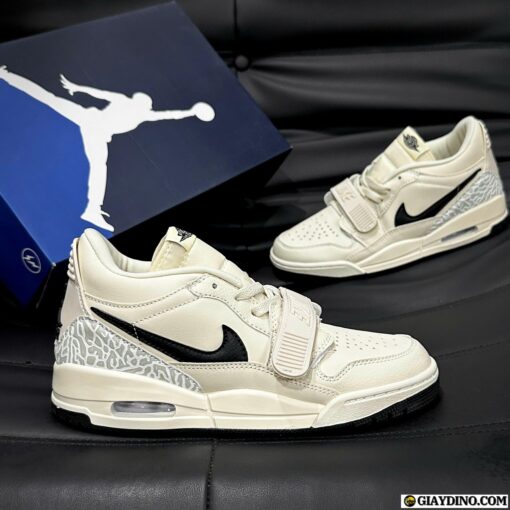 Giày Nike Jordan Legacy 312 Low Coconut Black Kem Đen