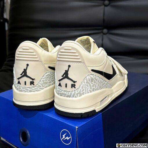 Giày Nike Jordan Legacy 312 Low Coconut Milk Black Kem Đen