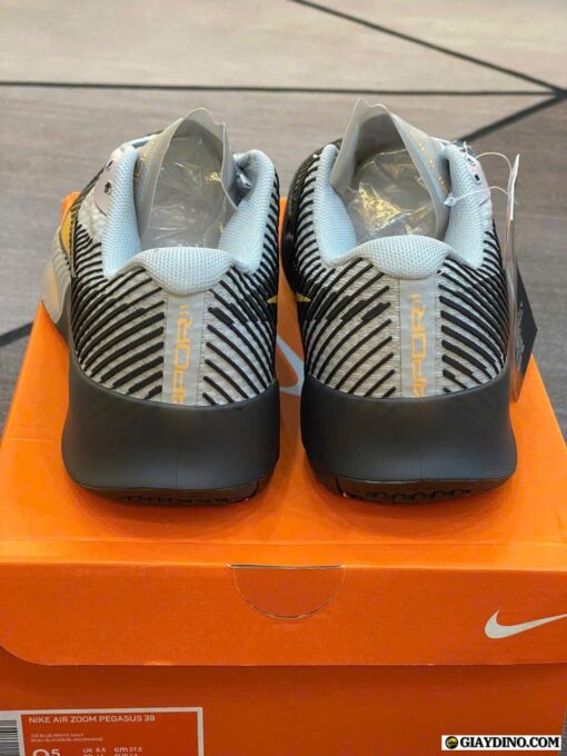 Giày NikeCourt Air Zoom Vapor 11 Xám Đen Wolf Grey Orange
