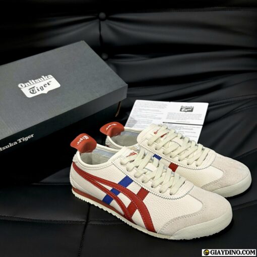 Giày Onitsuka Tiger 66 White Red blue