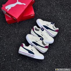 Giày Puma Court Classic Vulcanized Formstrip White Blue