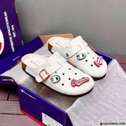Sục Champion Sandal Birken White Trắng
