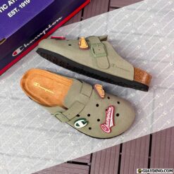 Sục Champion Sandal Birken Xanh Rêu