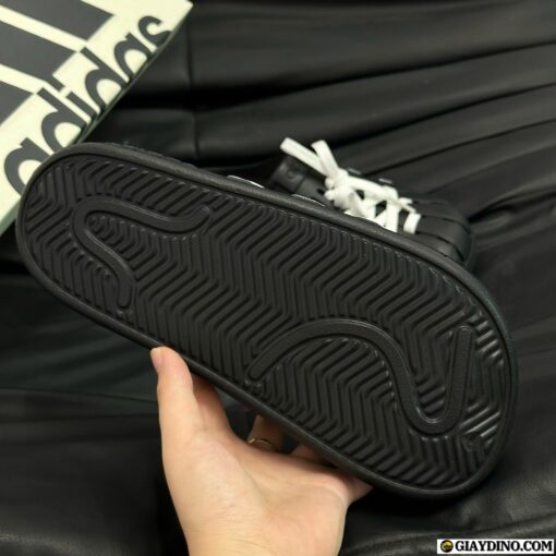 Đế Dép Sục Adidas Adilette Clogs Màu Đen