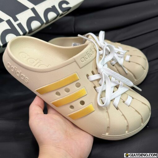 Dép Adidas Adilette Clogs Wonder White