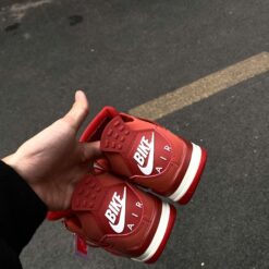 Giày Air Jordan 4 Nigel Brick by Brick Đỏ Trắng