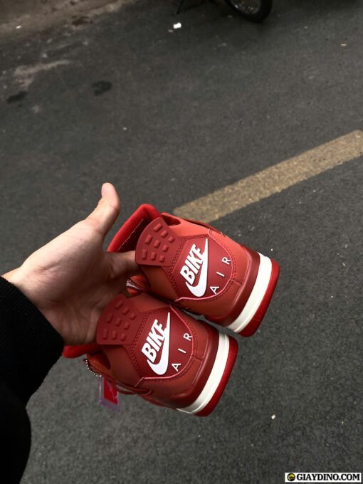Giày Air Jordan 4 Nigel Brick by Brick Đỏ Trắng