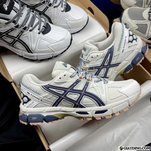 Giày Asics Gel Kahana 8 Light Grey Xám Xanh