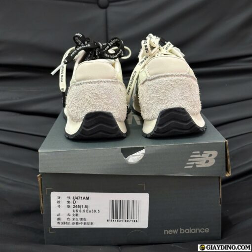 Giày New Balance NB471 Beige Black Da Lộn