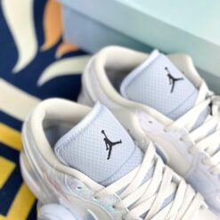 Giày Nike Air Jordan 1 Snake White Green