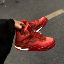 Giày Nike Air Jordan 4 Brick By Brick Red White
