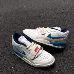 Giày Nike Jordan Legacy 312 Jumpman White Red Xanh Đỏ