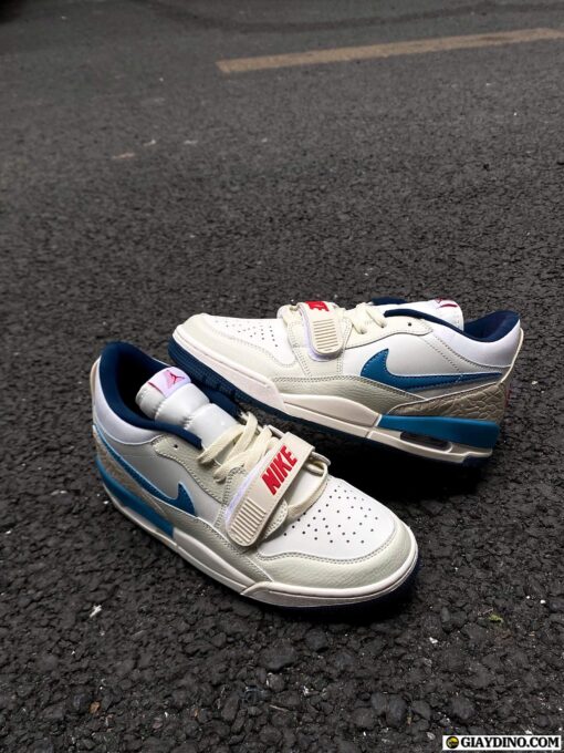 Giày Nike Jordan Legacy 312 Jumpman White Red Xanh Đỏ